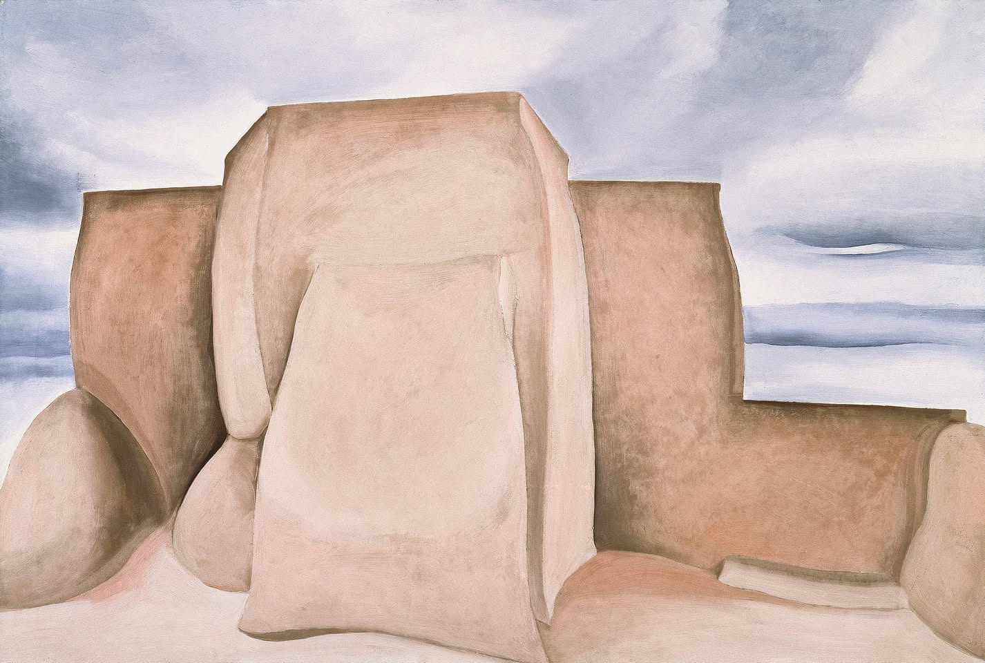 Georgia O’Keeffe, Ranchos Church (1930)