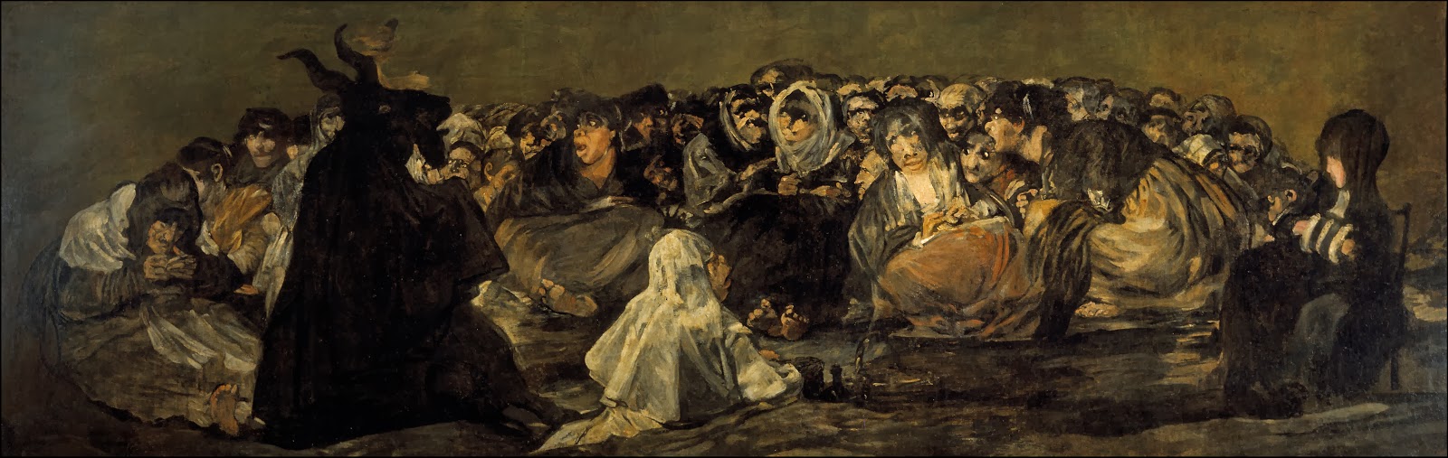 Francisco Goya, Witches’ Sabbath [The Great He-Goat] (1823)