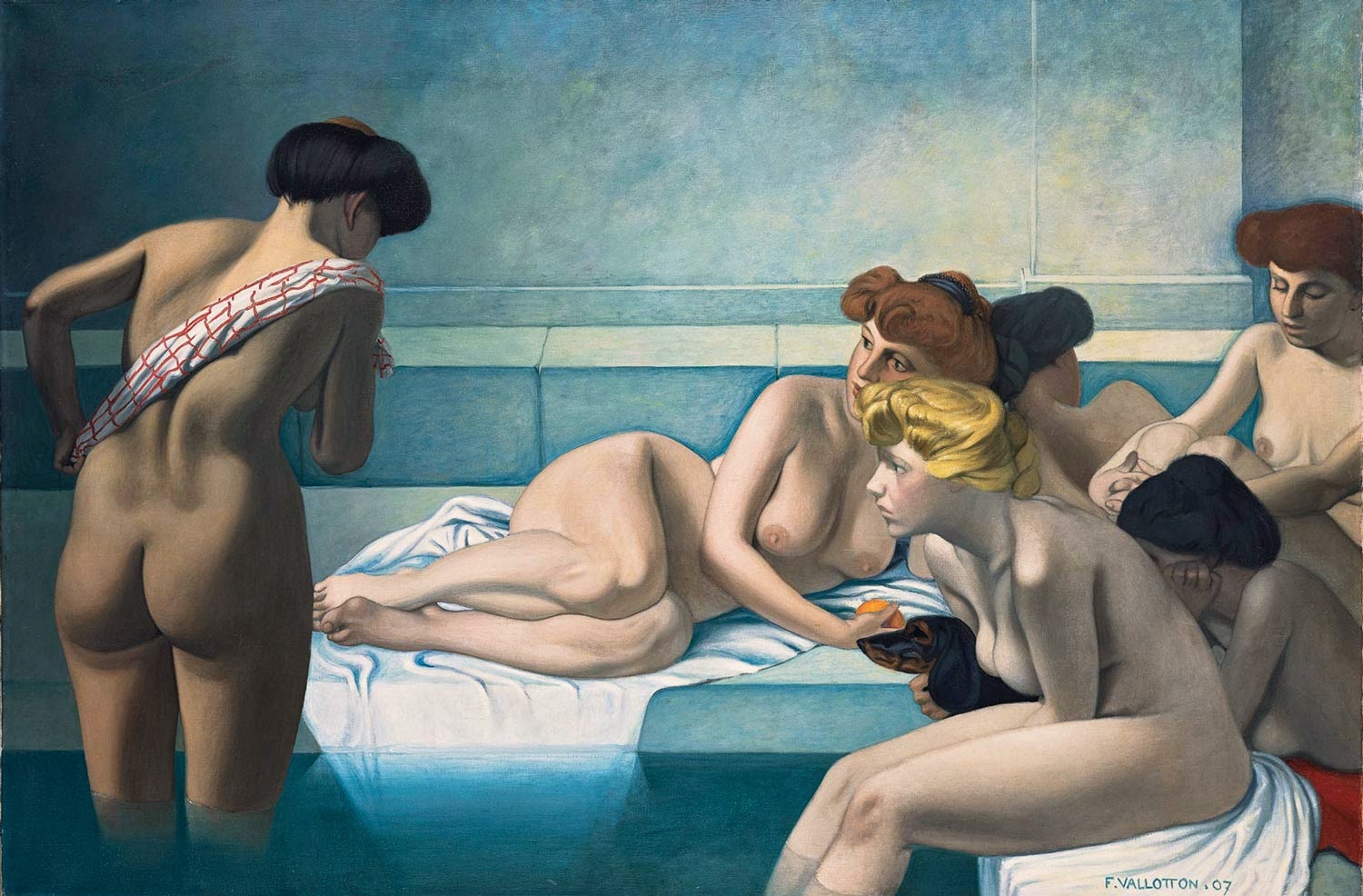 Felix Vallotton, Le Bain turc (1907)