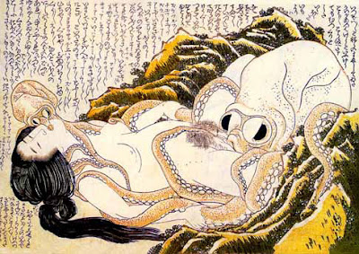Katsushika Hokusai, The Dream of the Fisherman's Wife (1814)