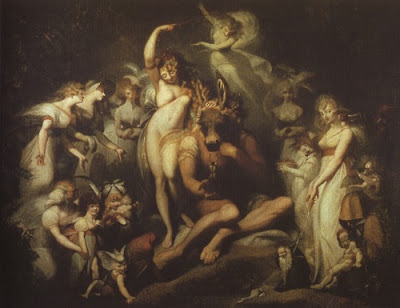 Henry Fuseli, Titania and Bottom (1790)