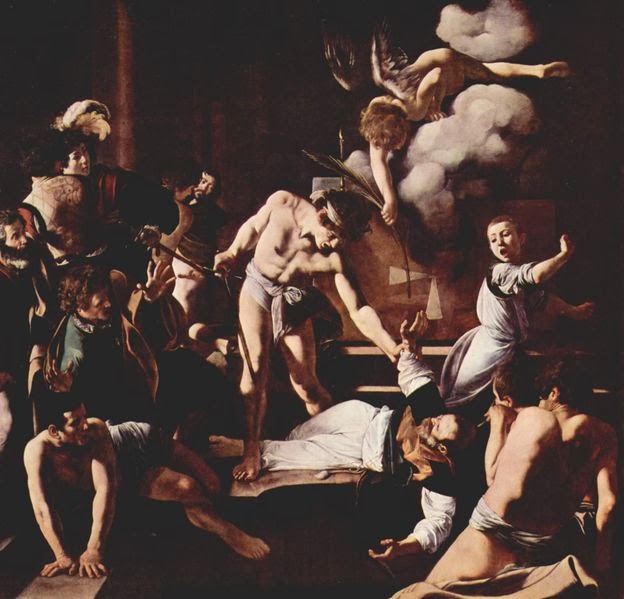 Caravaggio, Martírio de São Mateus (1600)