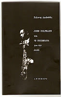 Εξώφυλλο: Γιάννης Λειβαδάς, John Coltrane και 13 Ποιήματα για την Jazz