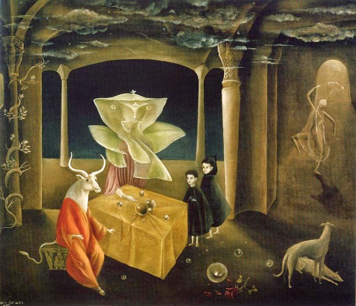 Leonora Carrington, And Then We Met the Daughter of the Minotaur (1953)
