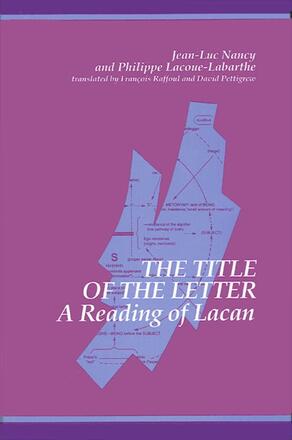 Εξώφυλλο: Jean-Luc Nancy & Philippe Lacoue-Labarthe, The Tittle of the Letter: A Reading of Lacan, translators: François Raffoul & David Pettigrew