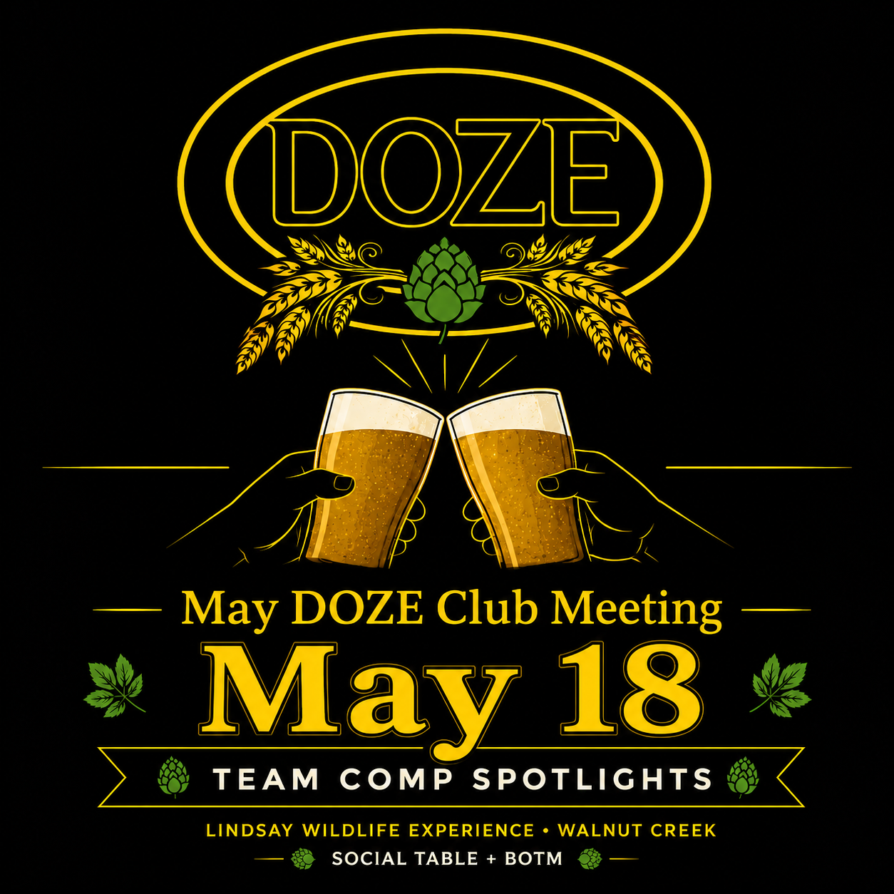 *May DOZE Club Meeting*