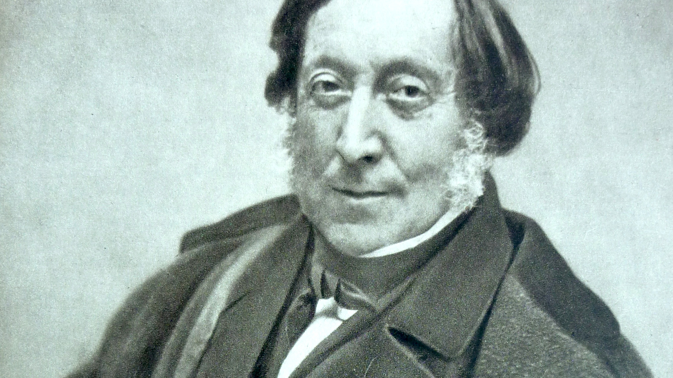 Gioachino Rossini 1856. Wikimedia Commons, gemeinfrei