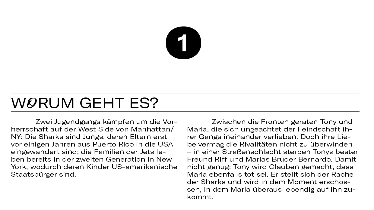 10 Dinge über die WEST SIDE STORY - 1