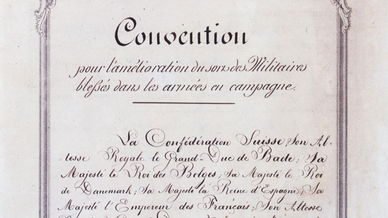 Geneva Convention 1864