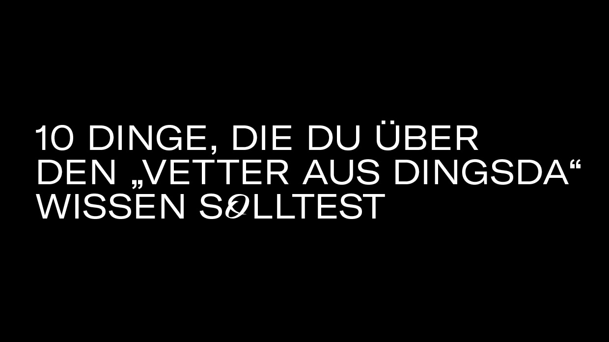 03 10 Dinge Vetter aus Dingsda