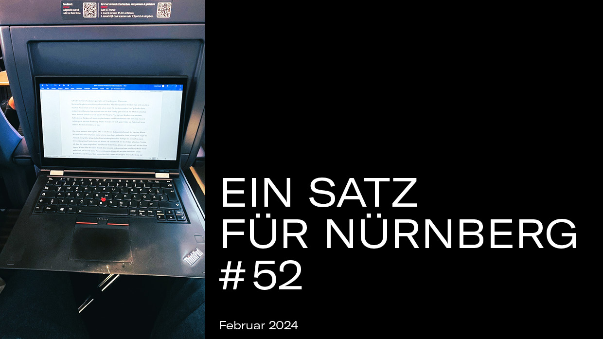 Satz für Nürnberg 52