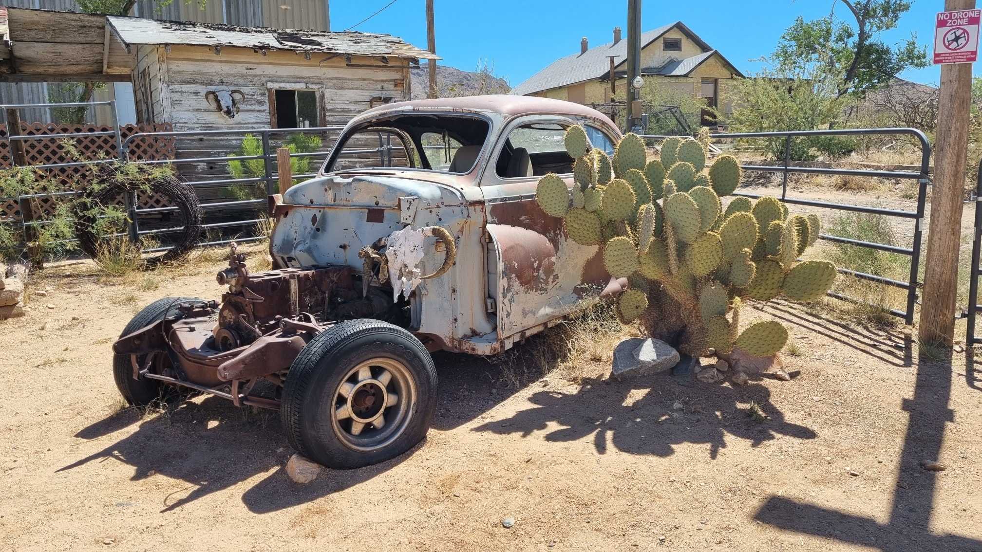 Na trasie route 66  Hackberry