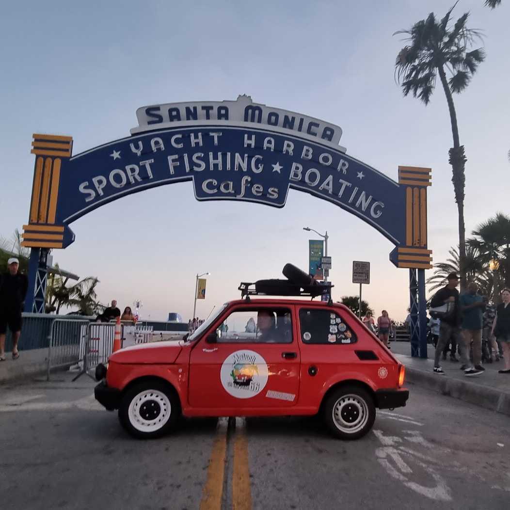 End of the road Santa Monica End of the road Santa Monica
