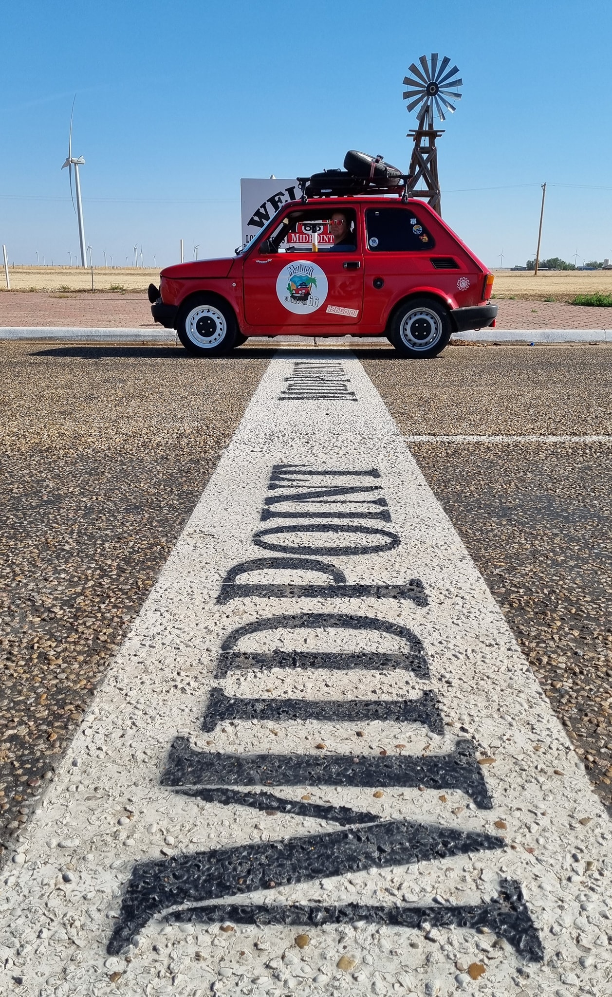 Midpoint w miejscowości Adrian