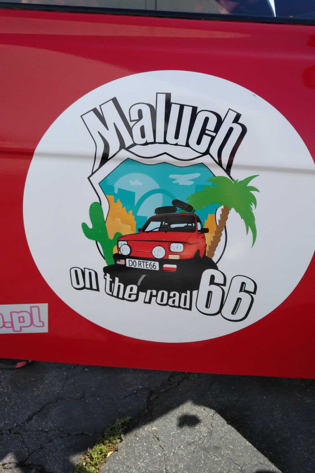 Maluch on the road 66