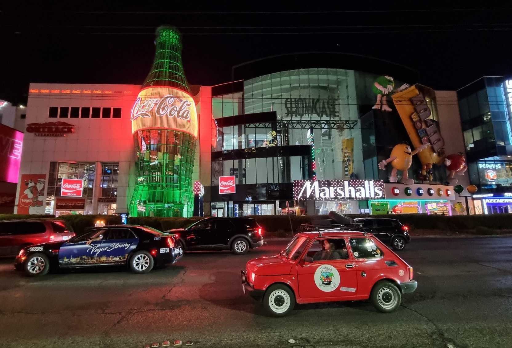 Maluszek w Las Vegas sklepy m&m i coca-cola Maluszek w Las Vegas sklepy m&m i coca-cola