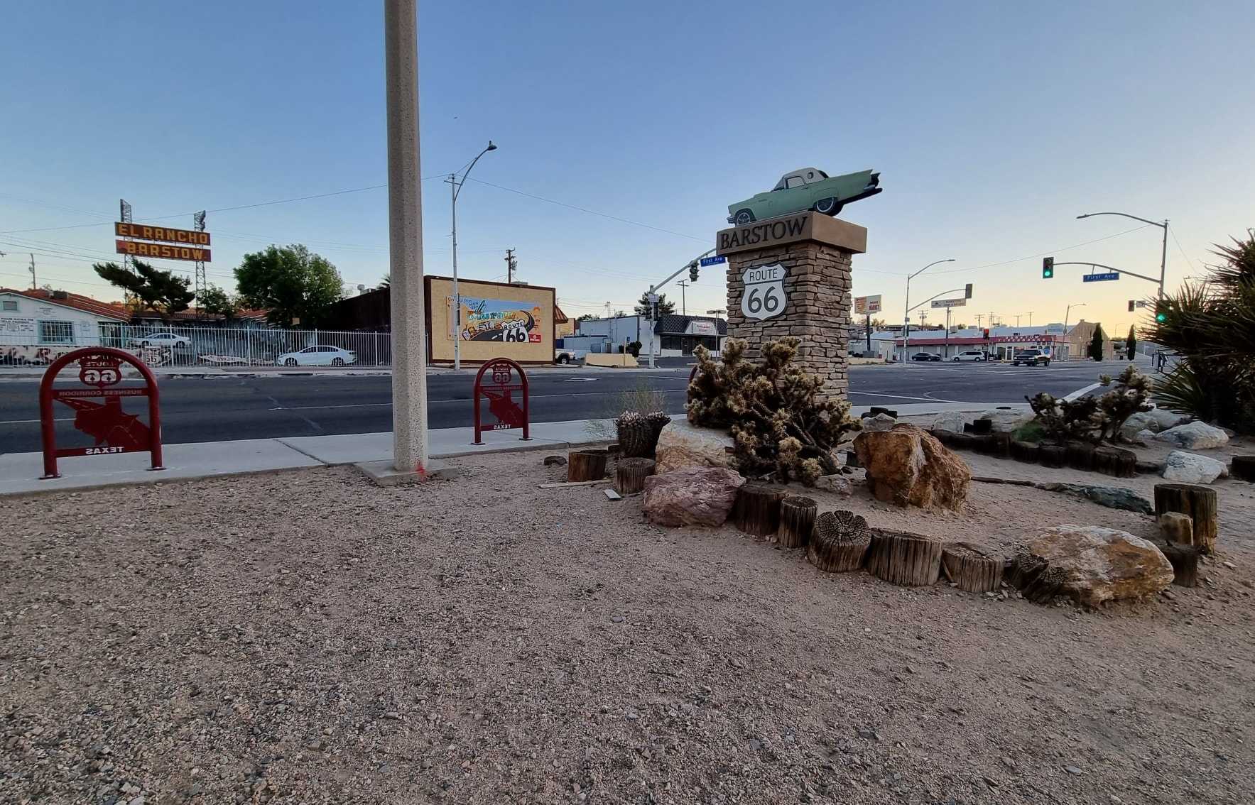 Barstow wjazd Barstow wjazd