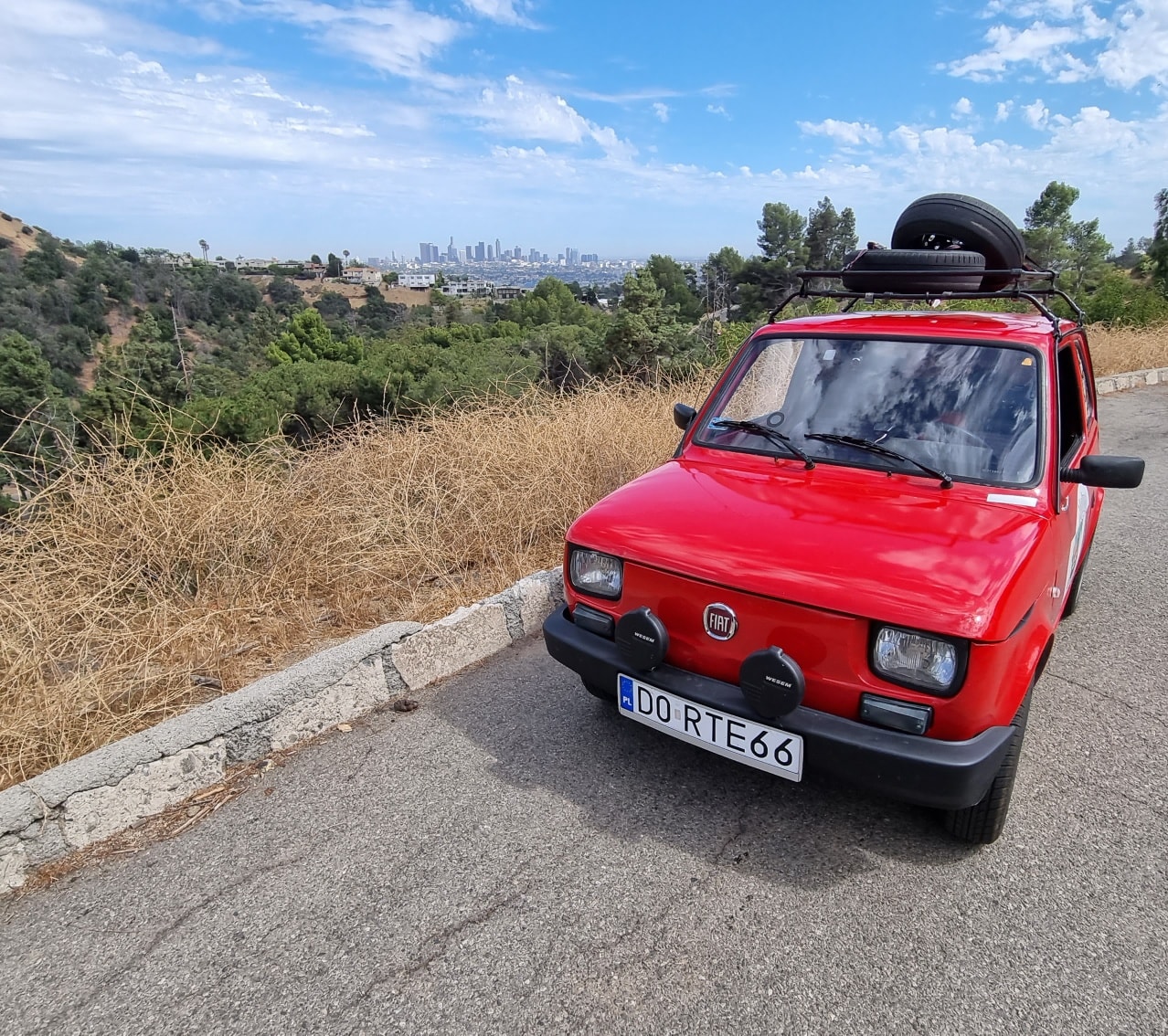 Los Angeles i maluszek