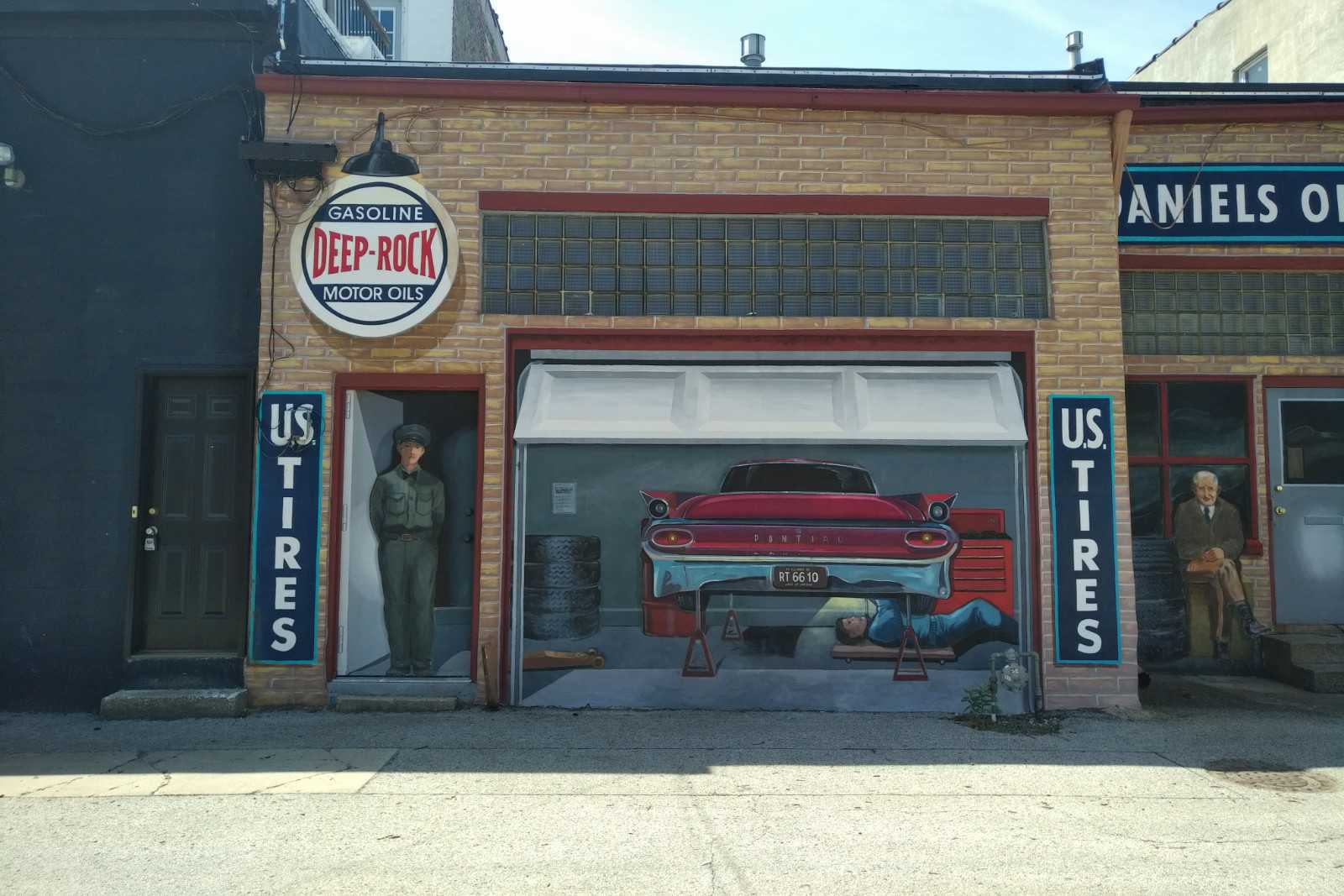 Fenomenalny mural w mieści Pontiac