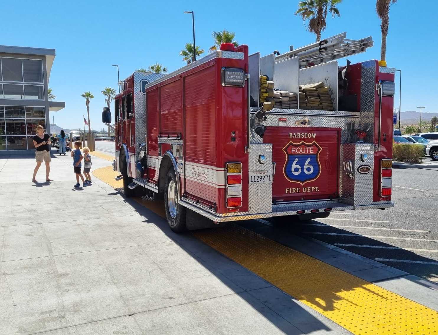 Barstow fire fighter Barstow fire fighter