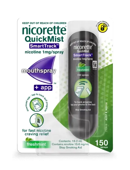 NICORETTE® QuickMist SmartTrack™ Spray