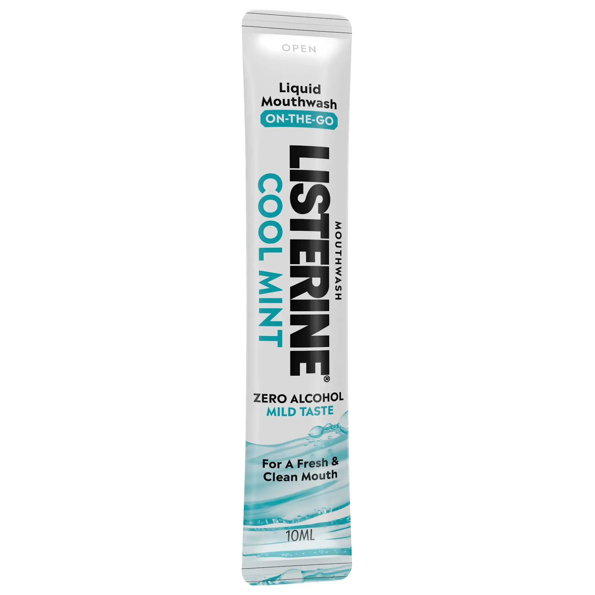 Listerine® Cool Mint Zero Liquid Mouthwash Sachets