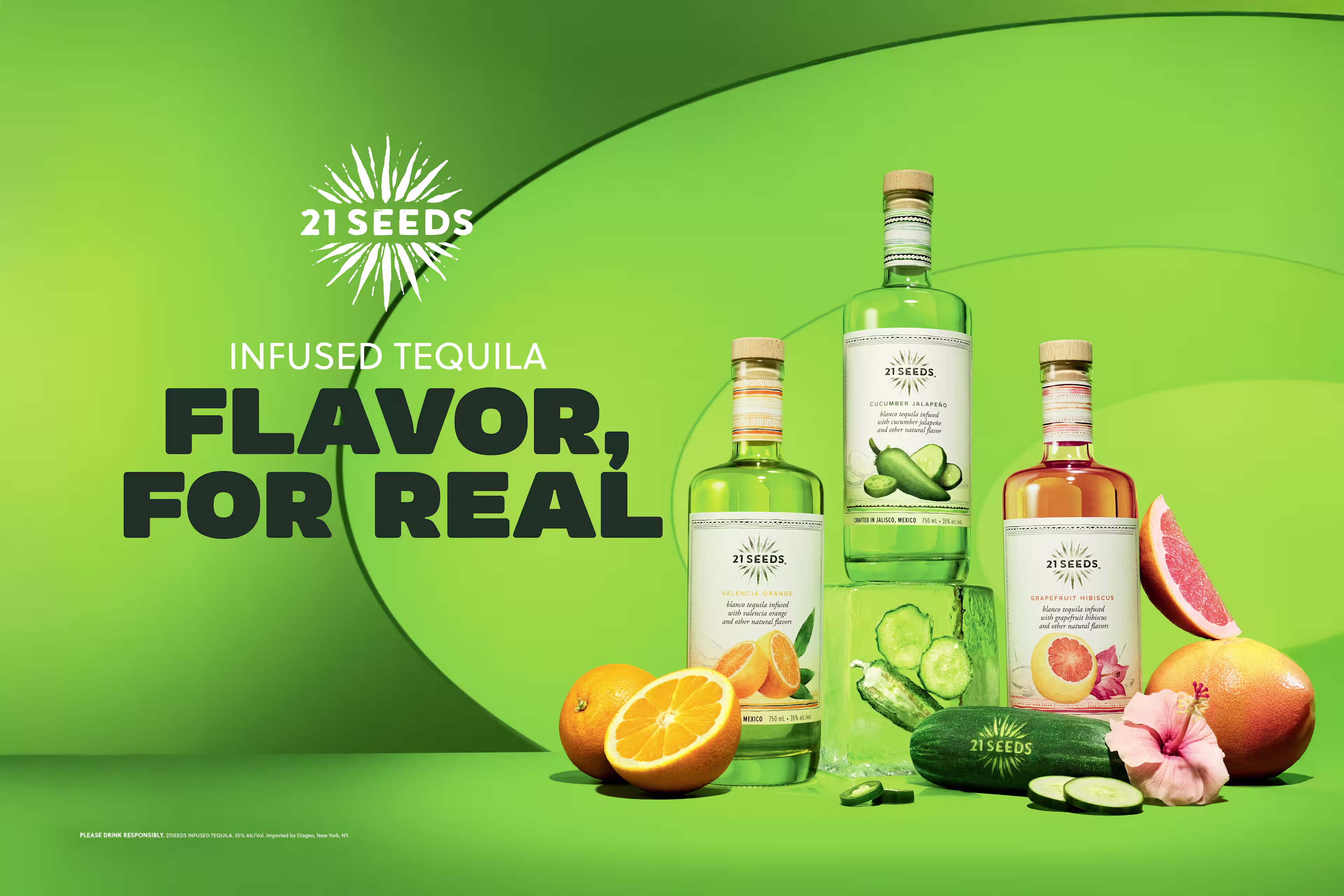 21 Seeds Infused Tequila - Flavor, For Real