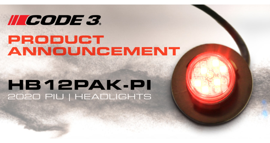 Code 3's New HB12PAK-PI: Twist-Lock Warning Light for PIUs