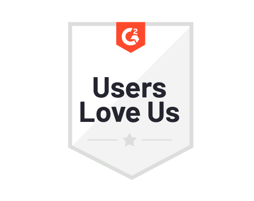 "Users Love Us" Abzeichen-Symbol