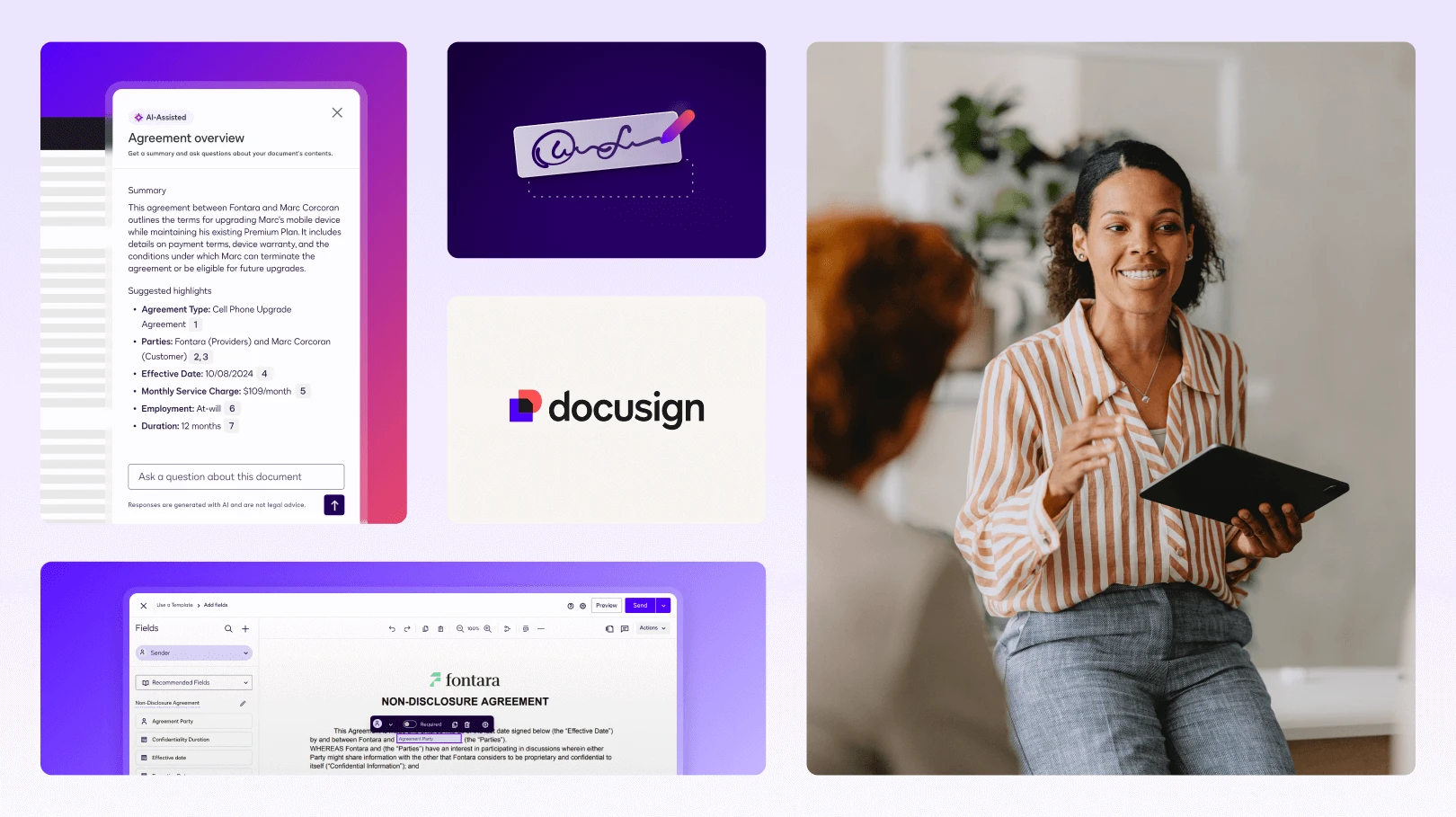 video thumbnail cover of eSign AI agreement overview
