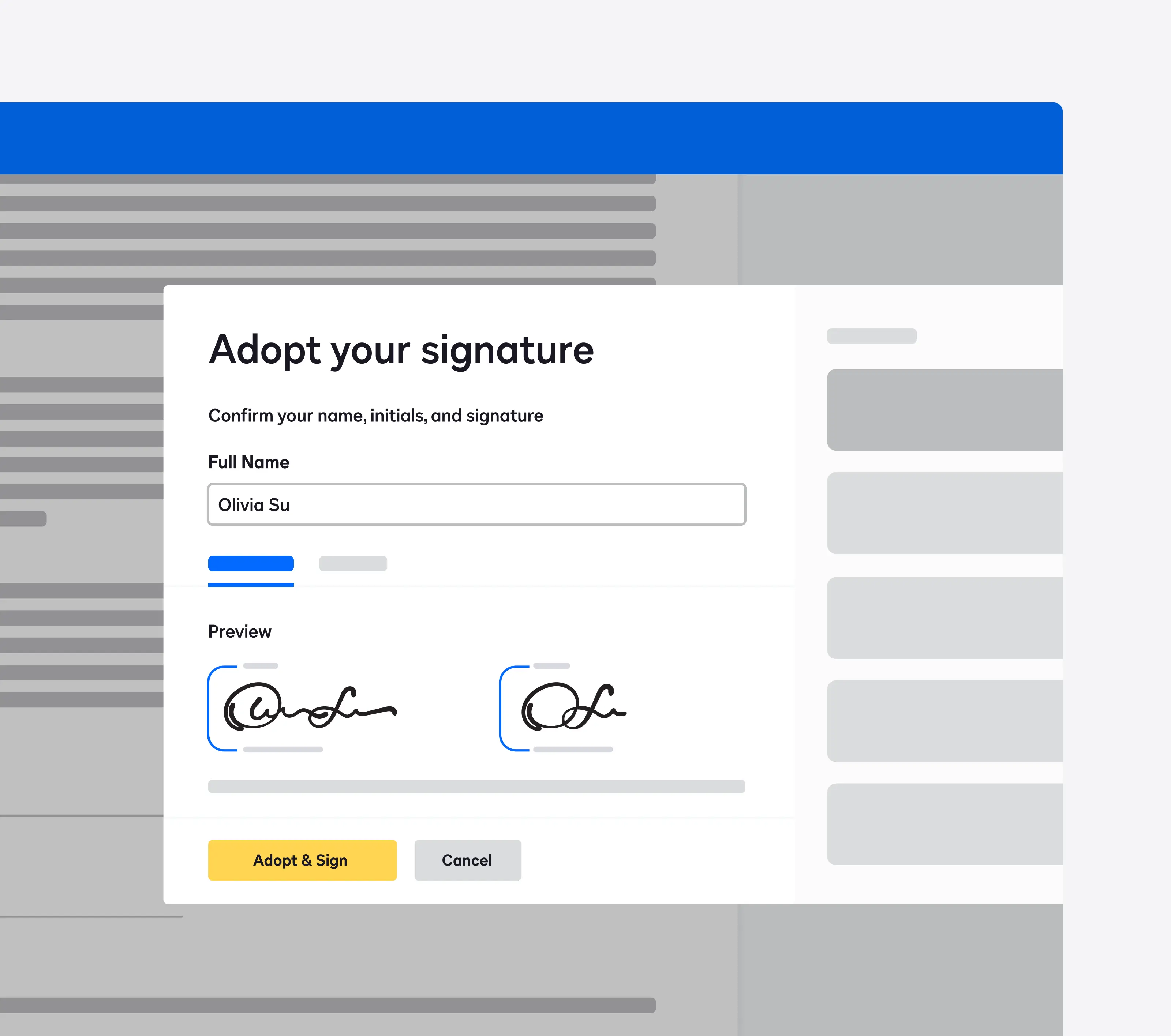 Ajoutez un destinataire dans DocuSign pour Word