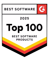 G2 users love us badge