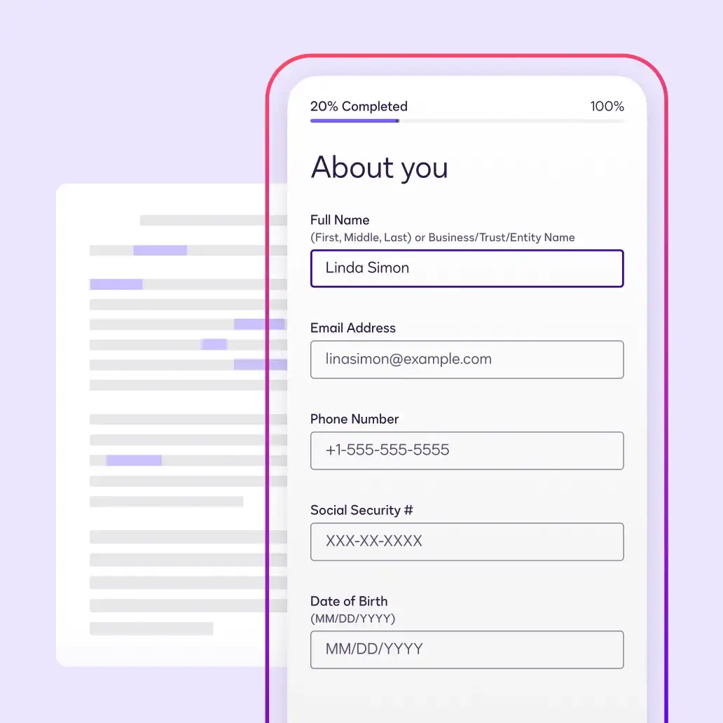 Docusign Web Forms screen.
