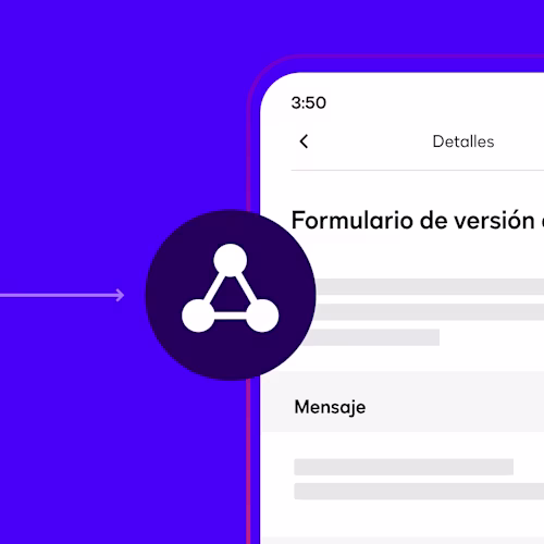 Ícono que representa las API sobre un documento