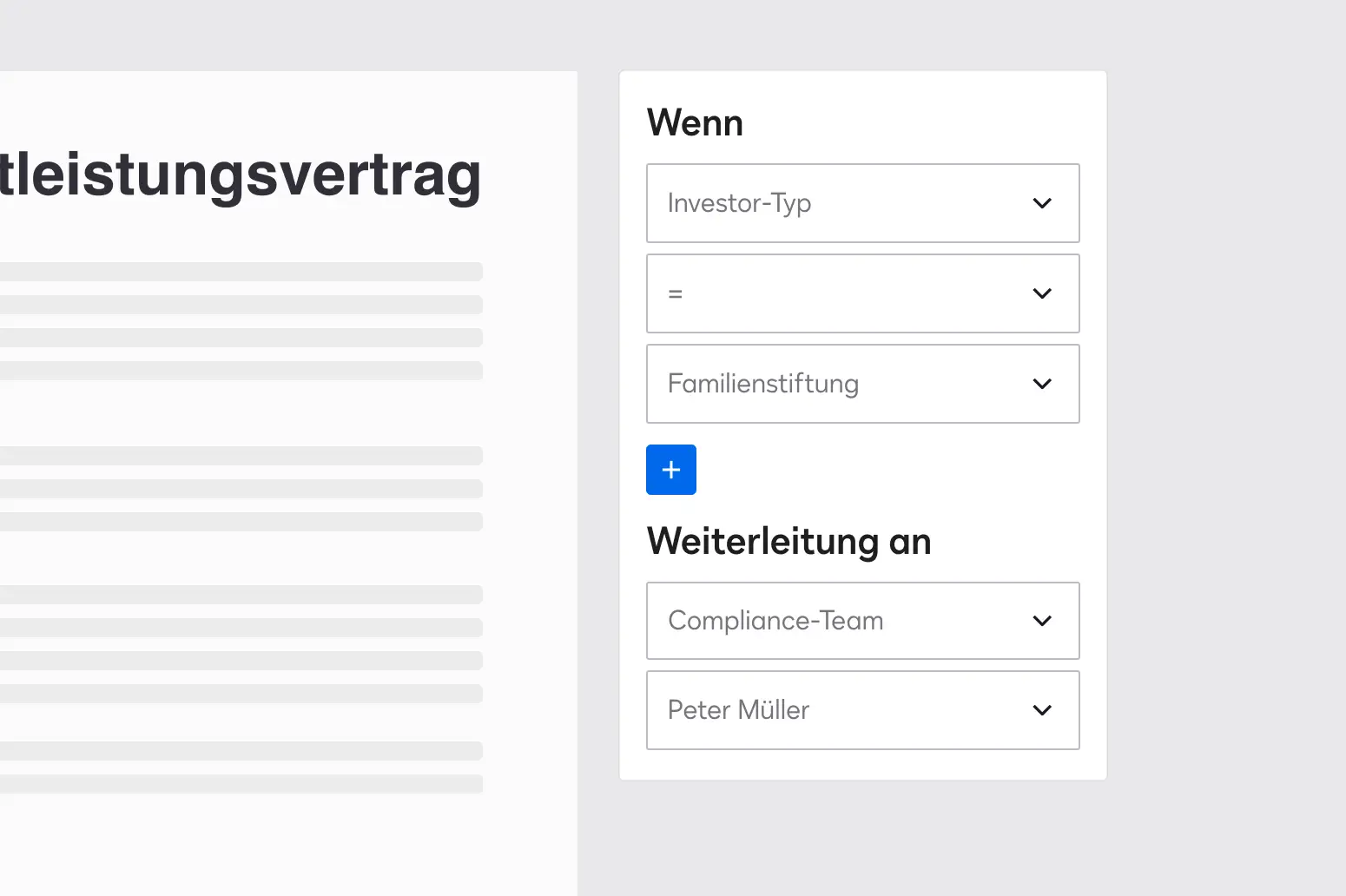 Gemeinsame Kommentare in einem Vertrags in DocuSign eSignature