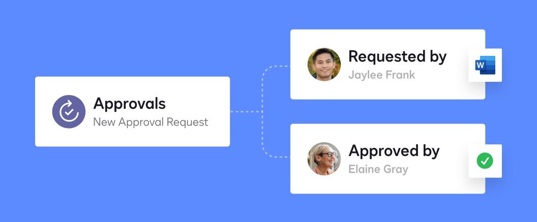 Approval flow with Microsoft Teams