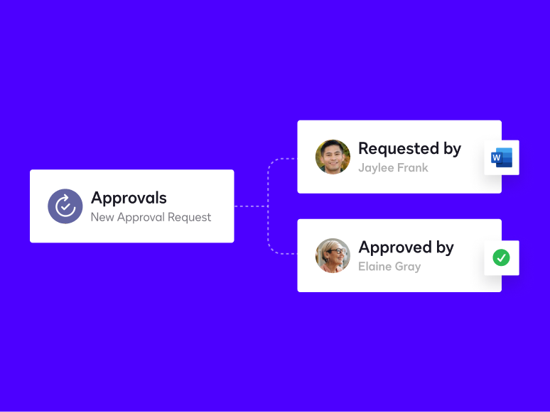 Approval flow with Microsoft Teams