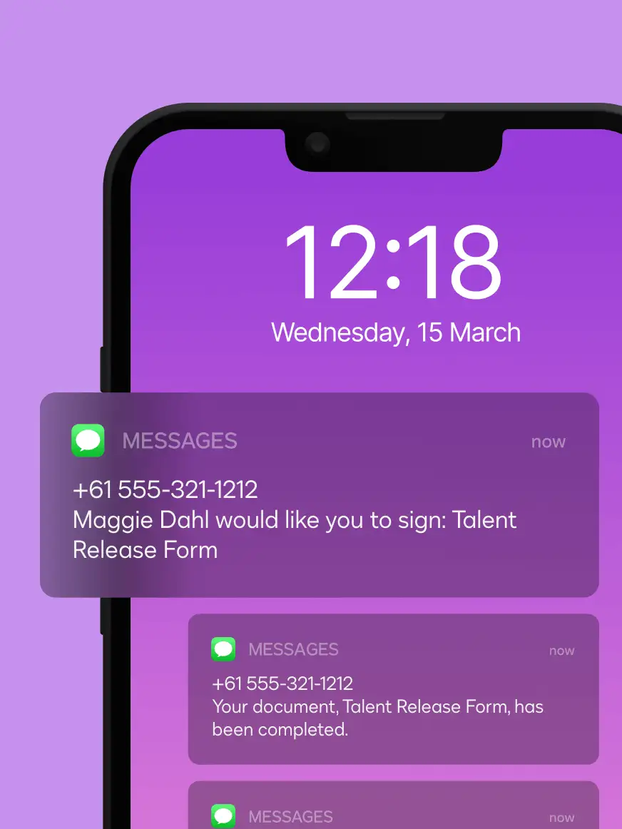 Multi-Channel Delivery via WhatsApp and SMS | DocuSign