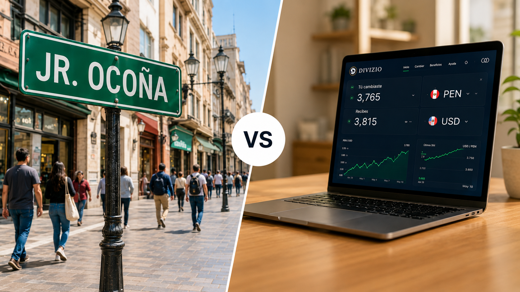 Dólar Ocoña vs dólar online en el Perú: Costos, riesgos y ahorro real por monto