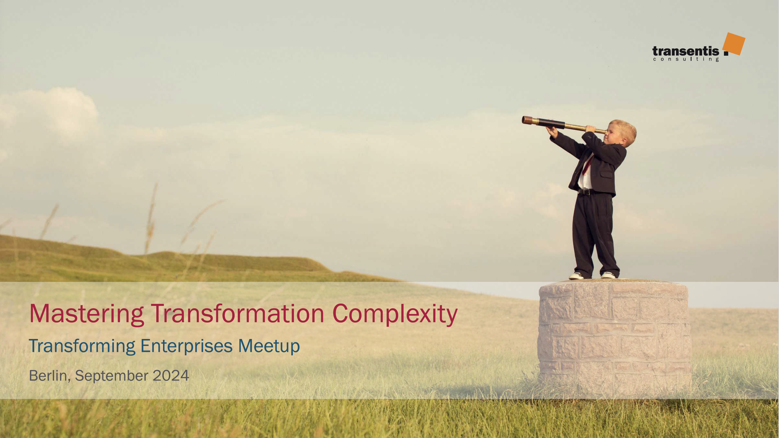 Mastering Transformation Complexity