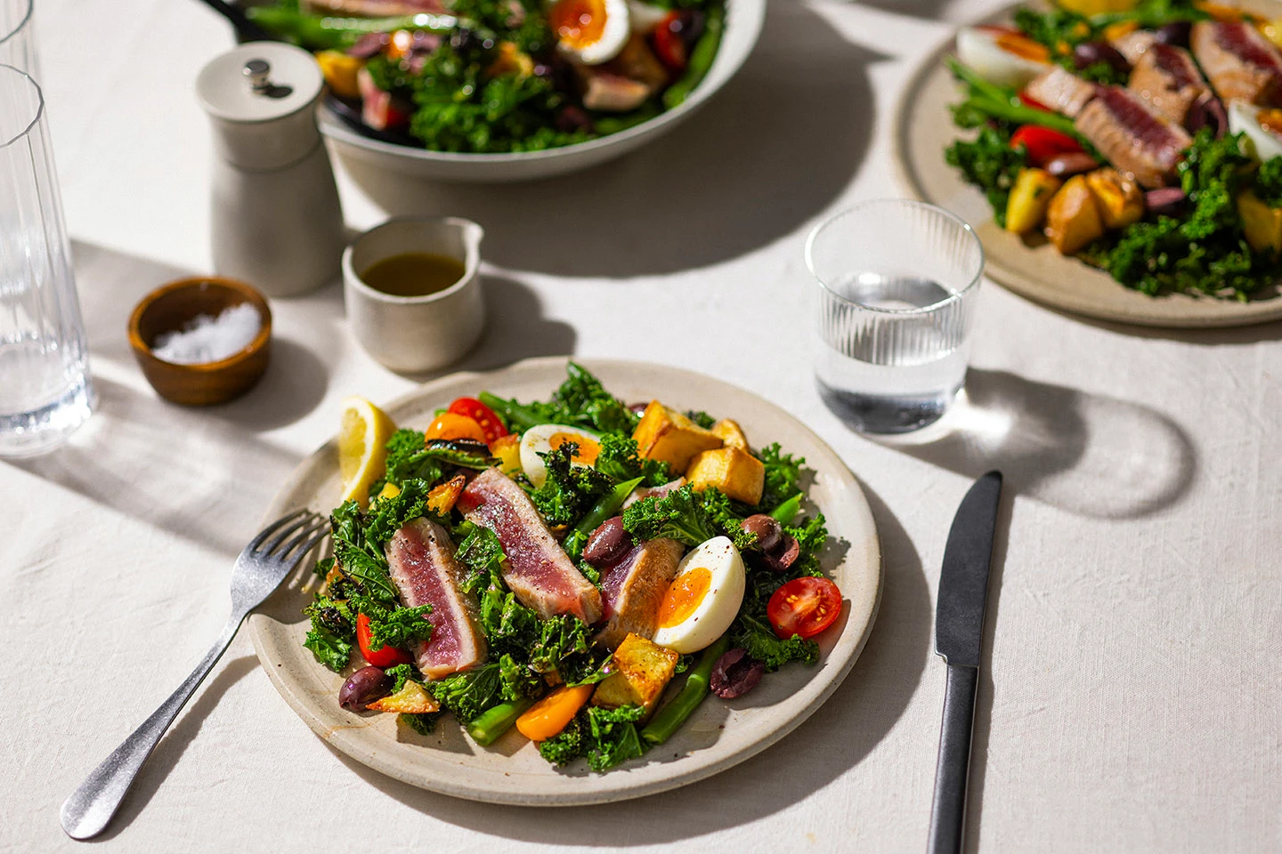 Kale Nicoise Salad
