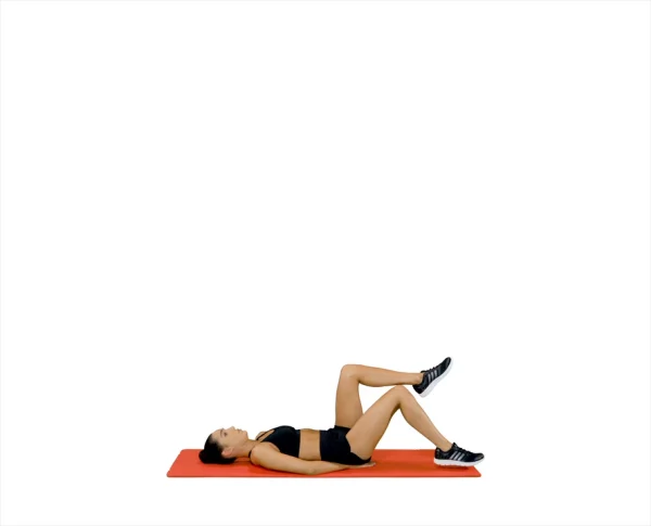 Exercise: Alternating Bent-Leg Toe Tap - Kayla Itsines