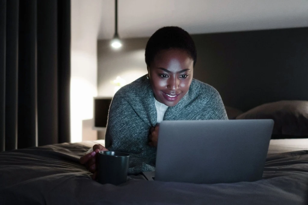 Woman on Laptop