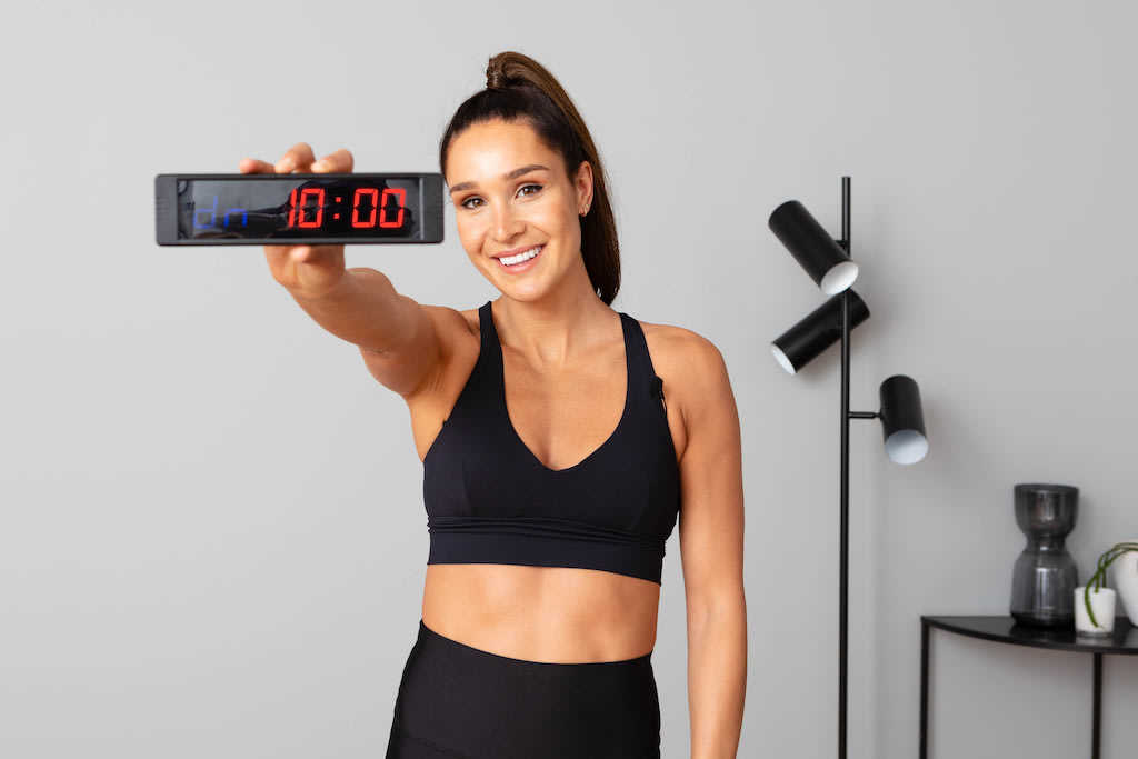Kayla's 10-Minute Energy Boost Workout - Hero image