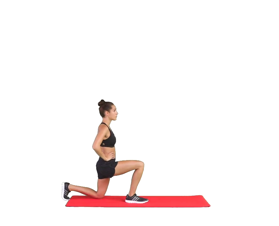 Bodyweight Walking Lunge Exercise Instructions & Video - Sweat