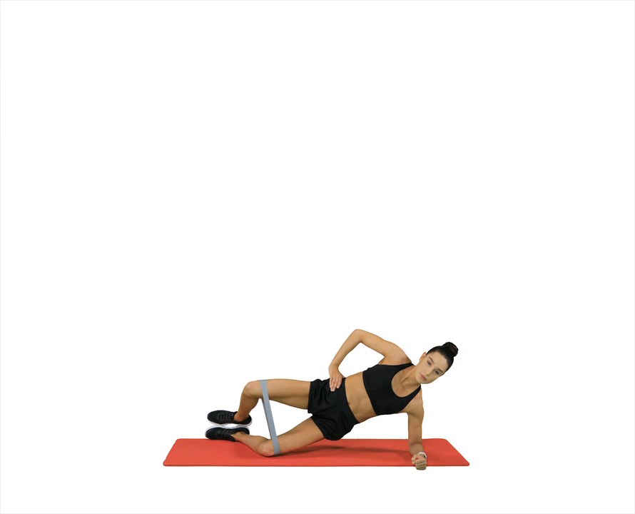 Side Plank With Hip Abduction Sweat