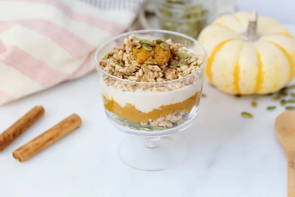 Vegan Pumpkin Parfait - Hero image