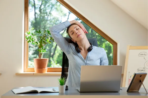 Active At Work: 15 Simple Desk Exercises - Hero image