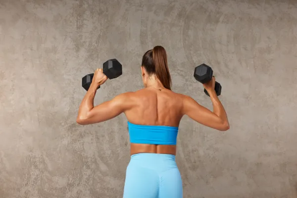 Katie Blue Set Dumbbells