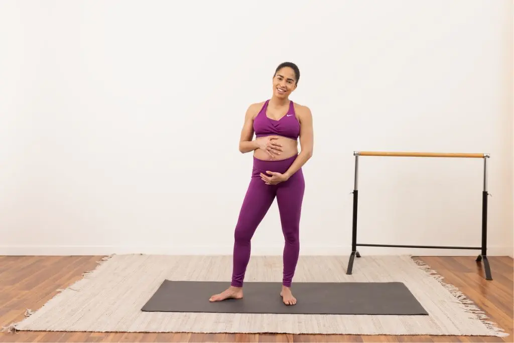 Pregnancy Barre With Brit: Workouts For Every Trimester - Picture Panel 2 - Desktop